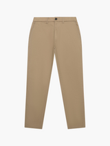 Regular stretch cotton chino pants