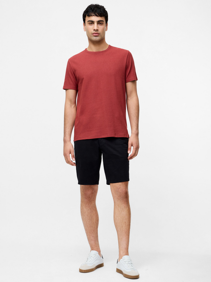 Short chino stretch en cotton