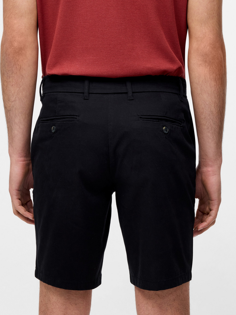 Short chino stretch en cotton