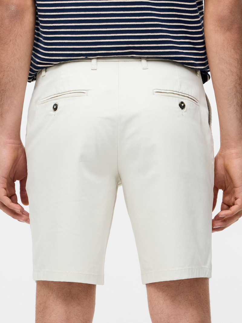 Short chino stretch en cotton
